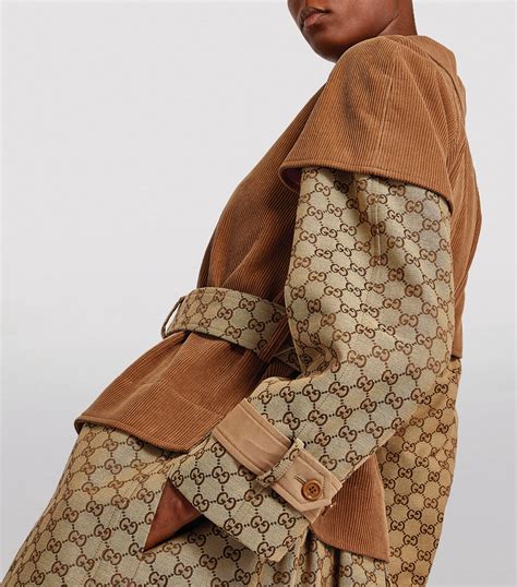 gucci trench coat - womens|gucci bomber jacket women.